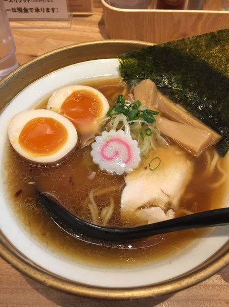 「金の煮干し麺」@ソラノイロ  NAGOYAの写真
