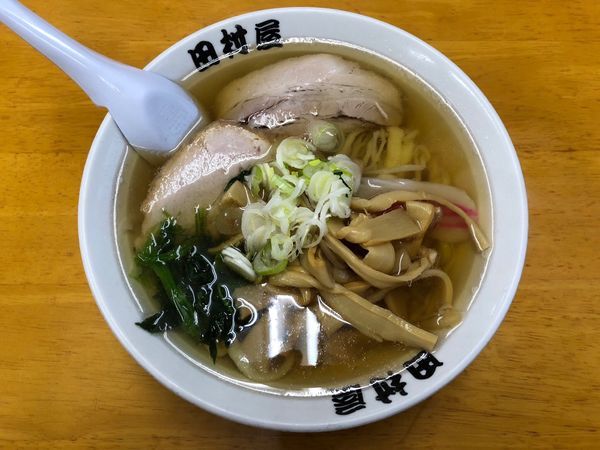 「メンマラーメン」@田村屋の写真