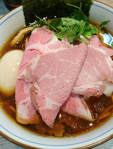 「特製四つ葉そば」@中華そば 四つ葉の写真