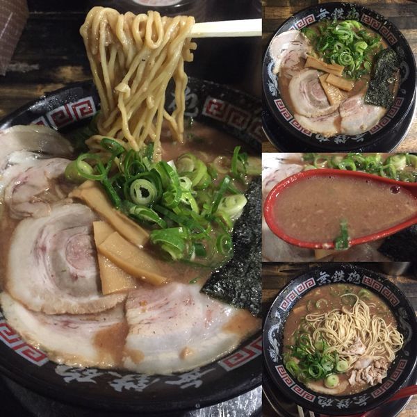 「とんこつラーメン780円他」@無鉄砲 東京中野店の写真