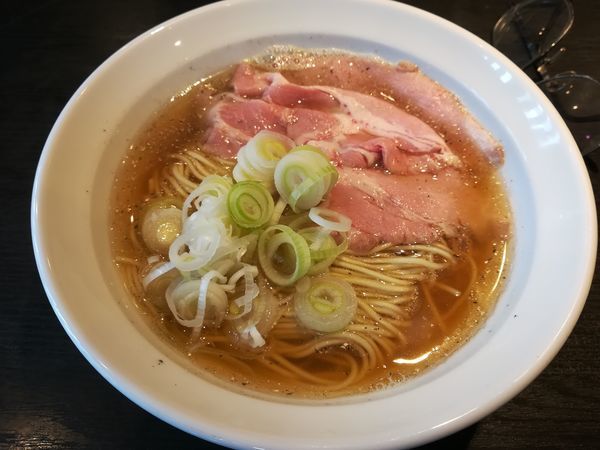 「3/19銀鱗(ぎんりん)煮干し蕎麦800円」@弘明寺丿貫の写真