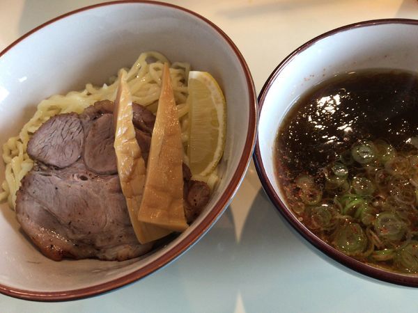 「醤油つけそば」@中華そば GO.TO.KU ～仁～の写真