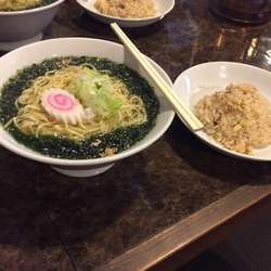 のりしおらーめんとちゃーはん