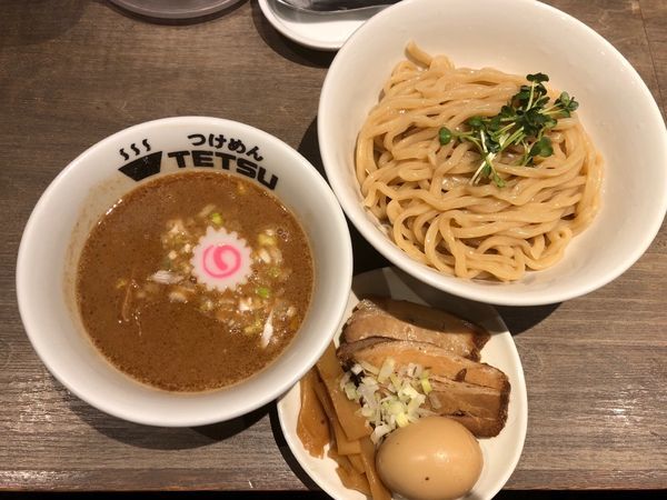 「特製つけ麺」@つけめんTETSU 調布店の写真