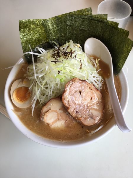 「味噌  チャーシュー  白髪ねぎ  海苔」@北海道らーめん小林屋 茅ヶ崎店の写真
