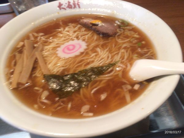 「中華そば」@中華そば 大海軒 八王子店の写真