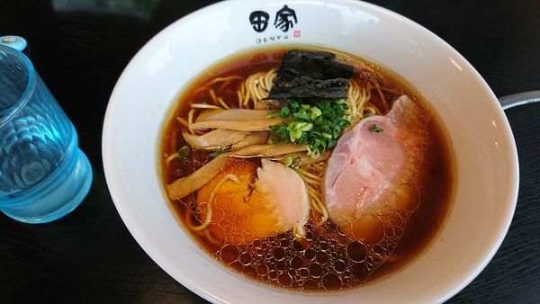 「中華そば(750円)」@中華そば 田家 本店の写真