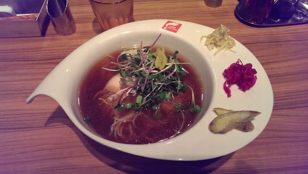 「柚子香鶏醤油らーめん」@RAMEN FACTORY TORISETSUの写真