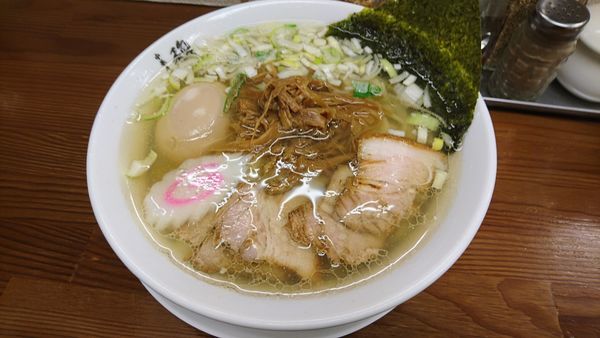 「中華そば650円+味付玉子100円」@中華そば 馥の写真