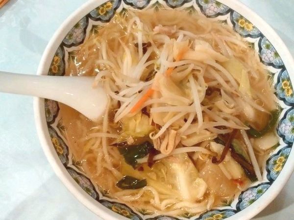 「野菜ラーメン」@中国ラーメン揚州商人 飯田橋ラムラ店の写真