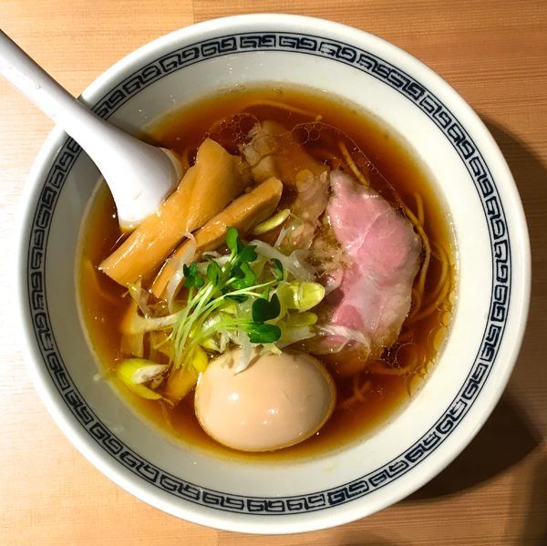 「味玉中華そば」@中華そば ます田の写真