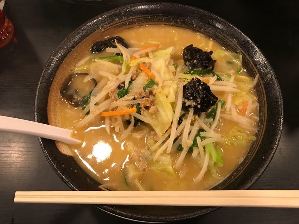 「味噌野菜らーめん」@幸楽苑 塩部店の写真