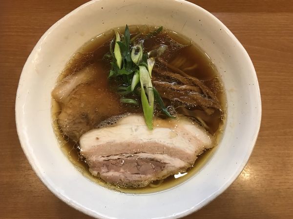 「中華そば 鷄・豚 醤油¥930」@中華そば うえまちの写真