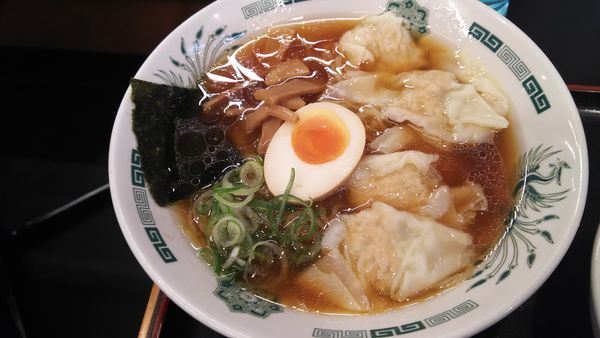 「ワンタン麺」@日高屋 エルミ鴻巣店の写真