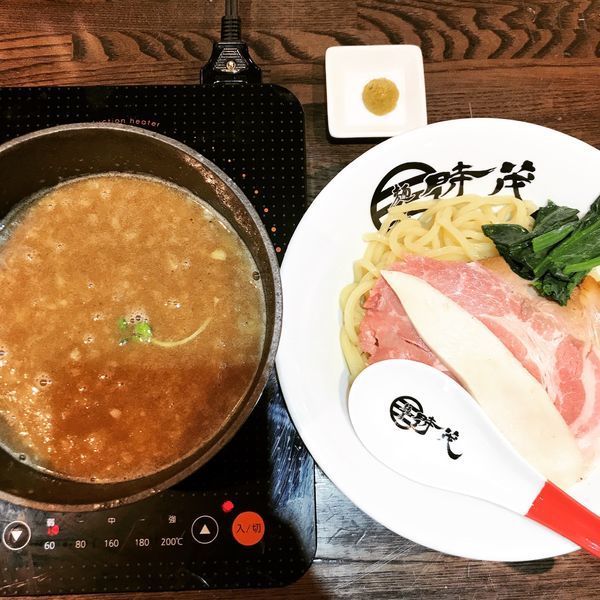 「濃厚鶏白湯つけ麺(醤油)」@麺屋 時茂 西川口店の写真