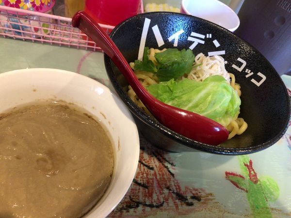 「つけ麺 大盛」@ハイデン.コッコFACTORYサマンサ・タマサの写真