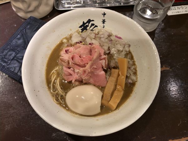 「濃厚煮干しらーめんハードバージョン」@濃厚煮干らーめん 川むらの写真