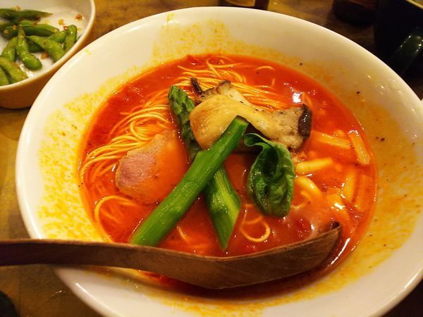 「alohaなトマトSOBA」@麺屋 Hulu-luの写真