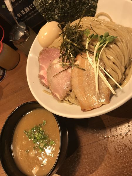 「特製つけ麺」@自家製麺 麺処 東行の写真