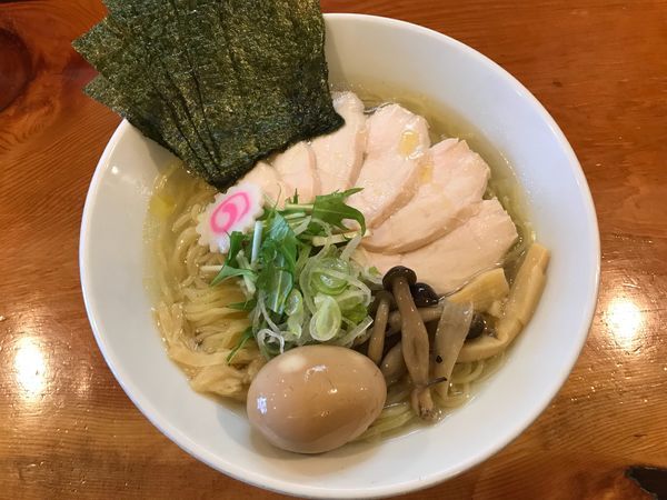 「特製淡麗塩」@鶏そば 七星の写真