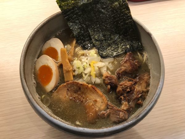 「特製限定  煮干し極み」@麺屋 音 柏店の写真