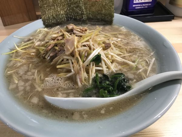 「ネギラーメン、ネギ増し」@ラーメンショップ 椿 上彦川戸店の写真