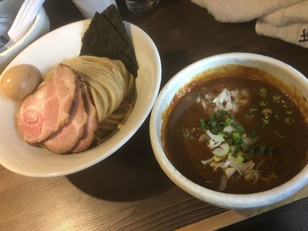 「サバカレーつけ麺」@つけ麺 一燈の写真