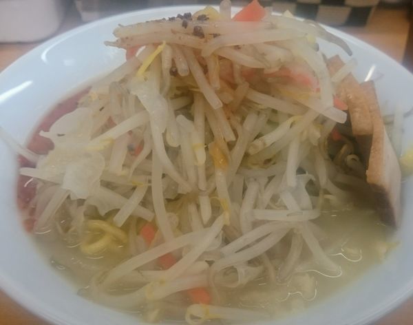 「鶏豚辛タンメン（大）」@富白 御徒町本店の写真