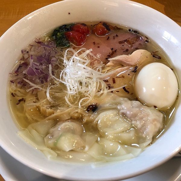 「特製塩そば」@中華そば 大井町 和渦の写真