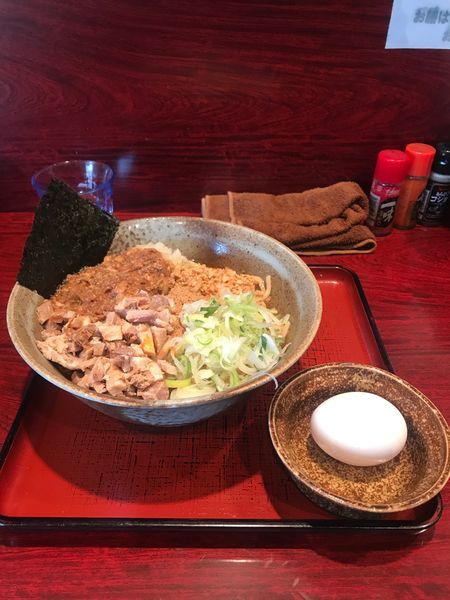 「カレーまぜそば」@食処 渓の写真