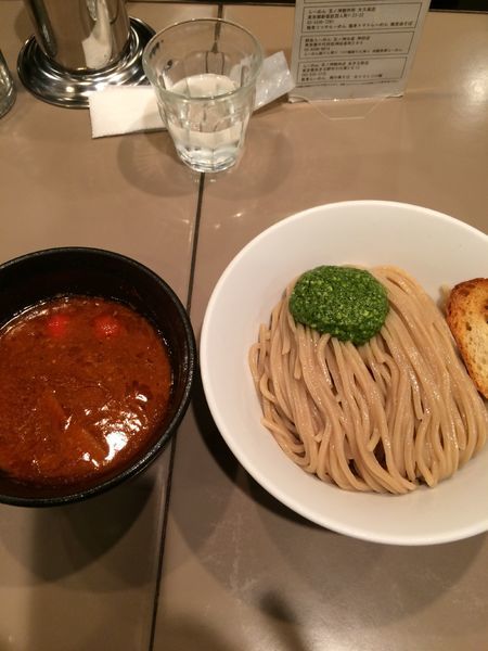 「海老トマトつけ麺880円」@つけ麺 五ノ神製作所の写真