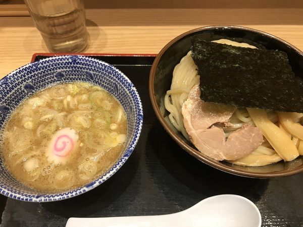 「つけ麺中盛」@舎鈴 赤坂インターシティAIR店の写真