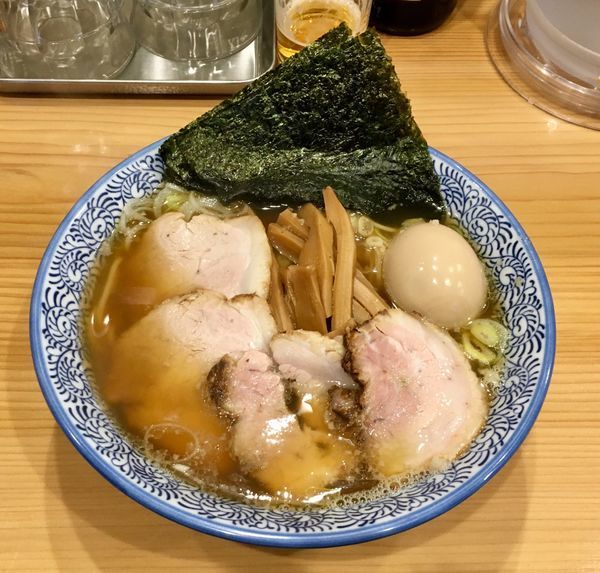 「特製中華そば」@中華そば 笑歩の写真