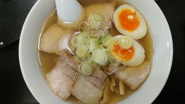 「３９０円ラーメン+味玉子　　＠５１０円」@喜多方ラーメン 坂内 蘇我店の写真