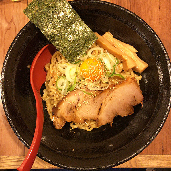 「札幌まぜそば 味噌にぼ」@in EZO 本店の写真