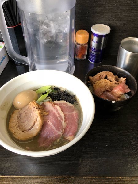 「特製濃厚そば＋山椒肉飯」@陽はまたのぼるの写真