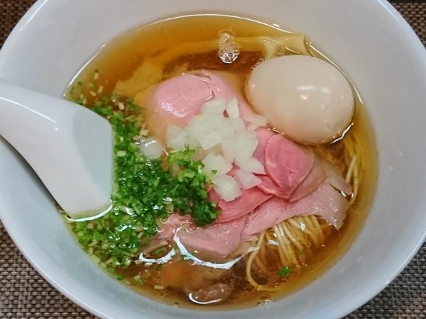 「特製煮干蕎麦 ￥1000」@神保町黒須の写真