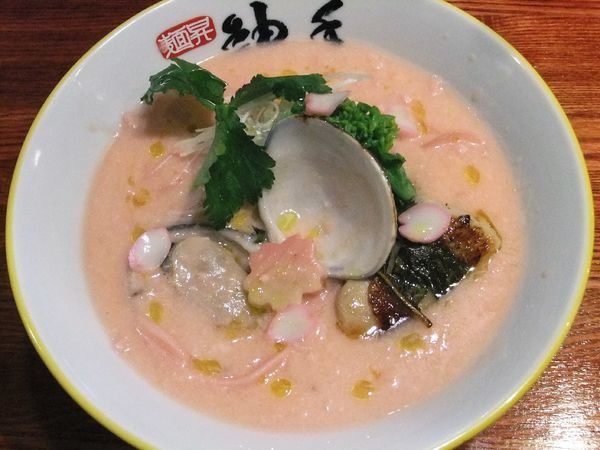 「【限定】桜（1,000円）」@麺昇 神の手の写真