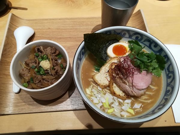 「酒粕濃厚そば」@銀座 風見の写真