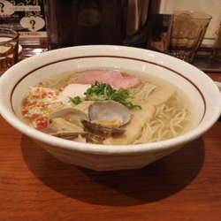 帆立と浅蜊のリッチ塩そば