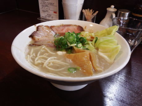 「豚骨らーめん」@らーめん 五ノ神精肉店 煮干し編の写真