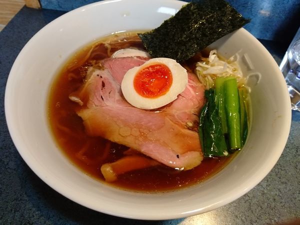 「醤油らーめん750円」@とものもとの写真