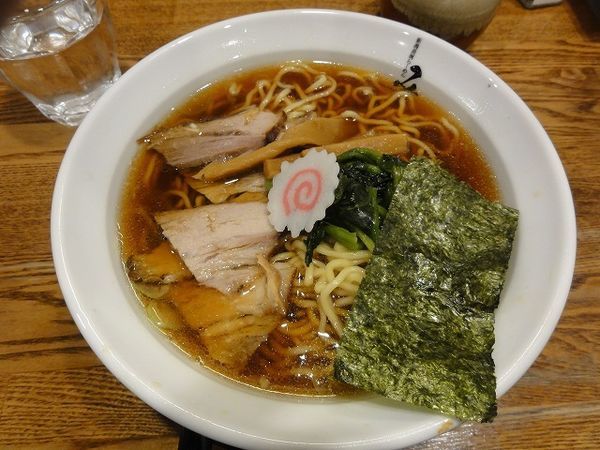 「生姜醤油らーめん 　麺硬め　オープン記念　500円」@新潟長岡らーめん みずさわ 東川口店の写真