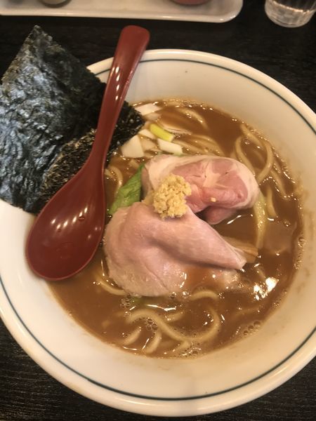 「蟹鶏白湯濃厚らーめん」@雨ニモマケズの写真