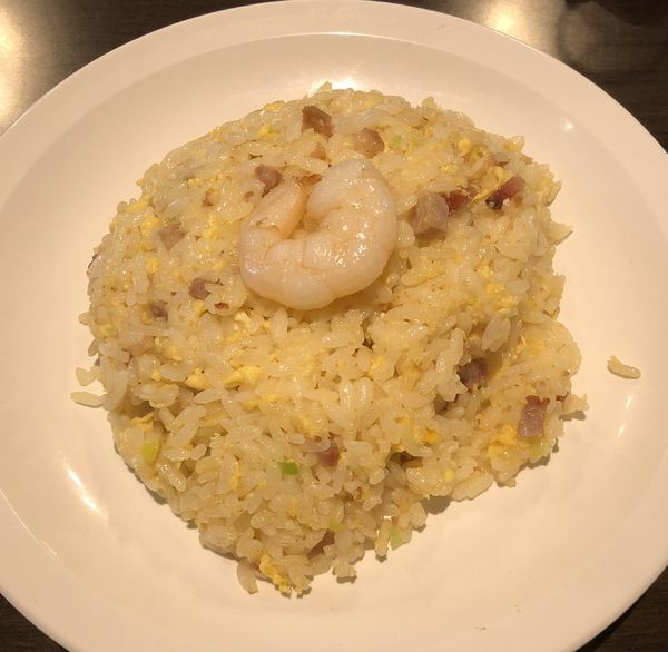 「ラーメンと半チャーハンセット（￥1100）」@中華料理 橙の写真