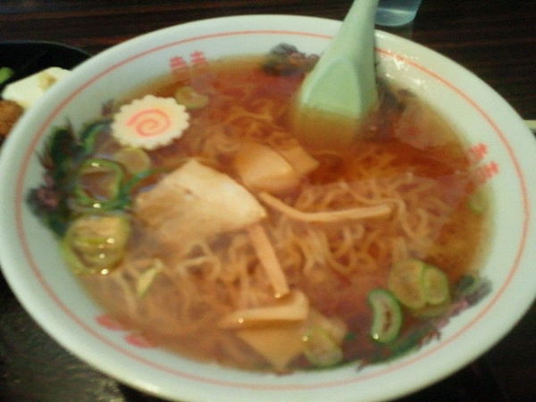 「ラーメン定食 500円」@もりや食堂の写真