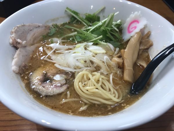 「魚だしみそらぁ麺 160g  800円」@らぁ麺 きゆうの写真