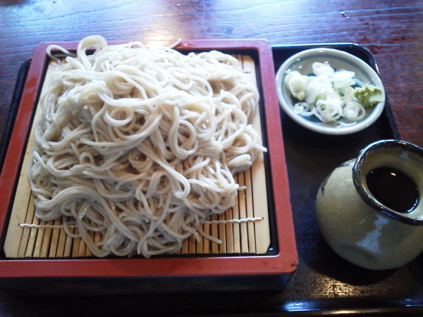 「もりそば大盛サービス 500円」@豊年屋の写真