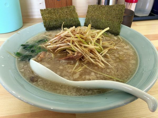 「ネギラーメン（700円）」@ラーメンショップ 椿 上彦川戸店の写真
