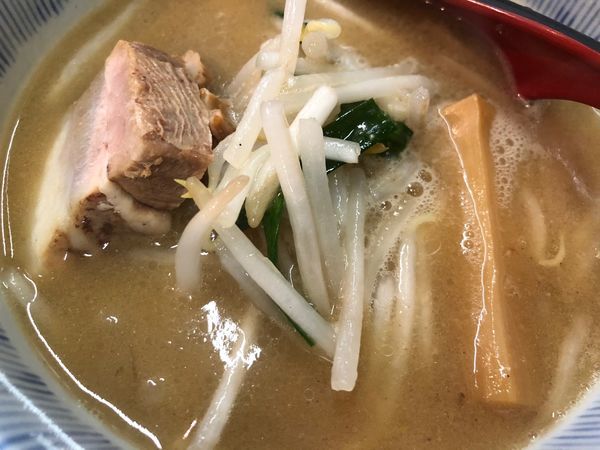 「味噌つけめん＋野菜大盛＋チャーシュー増し」@味噌麺処 花道庵の写真